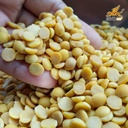 ถั่วเหลืองผ่าซีก 500 ก. ตราเสือบิน