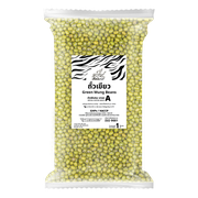 ถั่วเขียว 1 กก. ตราเสือบิน